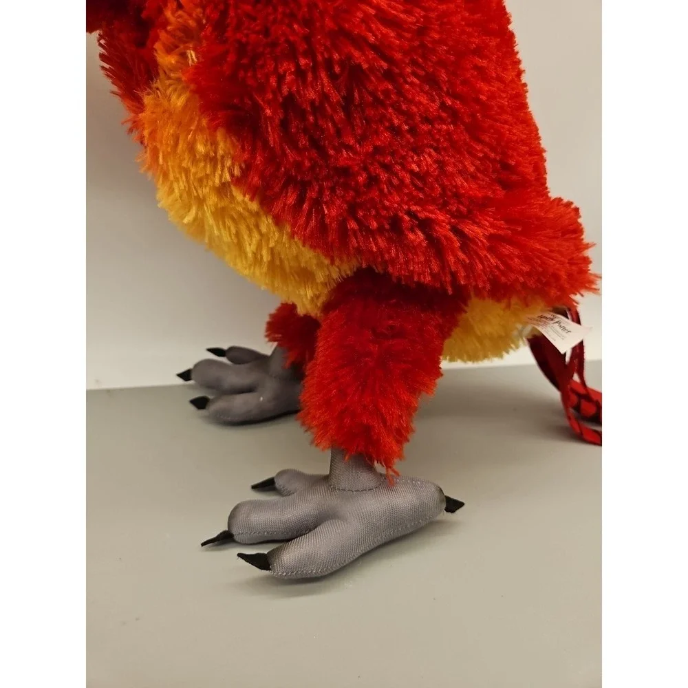 The Wizarding World of Harry Potter Red Fawkes Phoenix Bird Plush Stuffed Animal